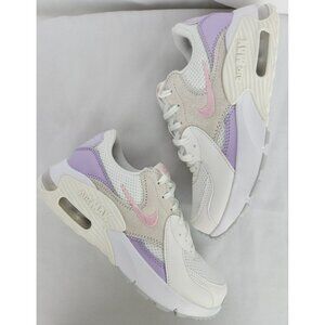 6 WOMEN'S NIKE AIR MAX EXCEE WHITE LAVENDER CD5432-130 RUNNING SNEAKERS